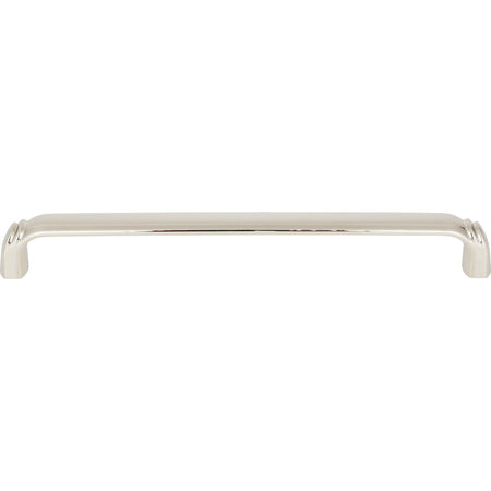 Top Knobs TK1037PN: 12" cc Pomander D-Handle Appliance Pull - Polished Nickel