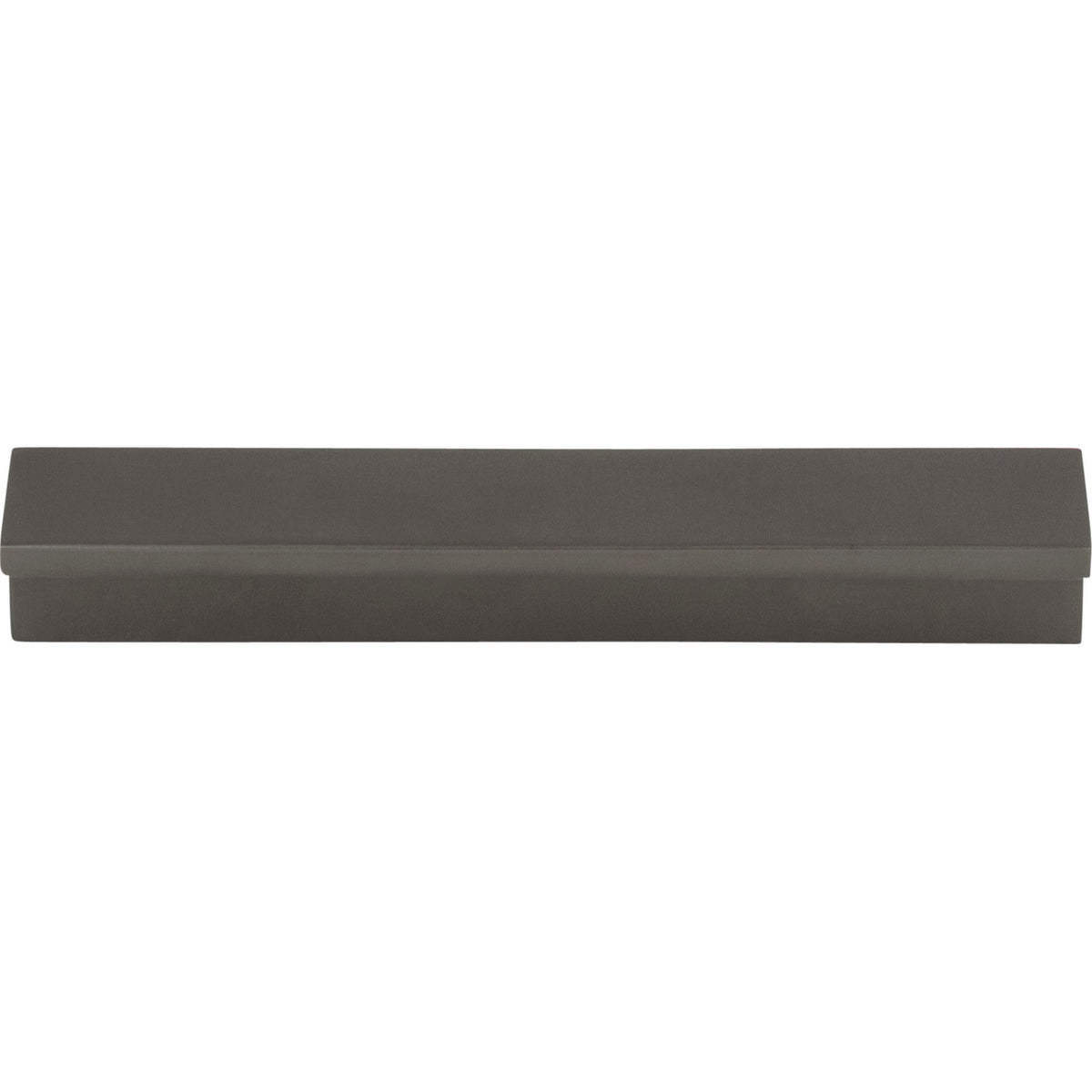 Top Knobs TK1041AG: 3-3/4" cc Minetta Tab Cabinet Pull - Ash Gray