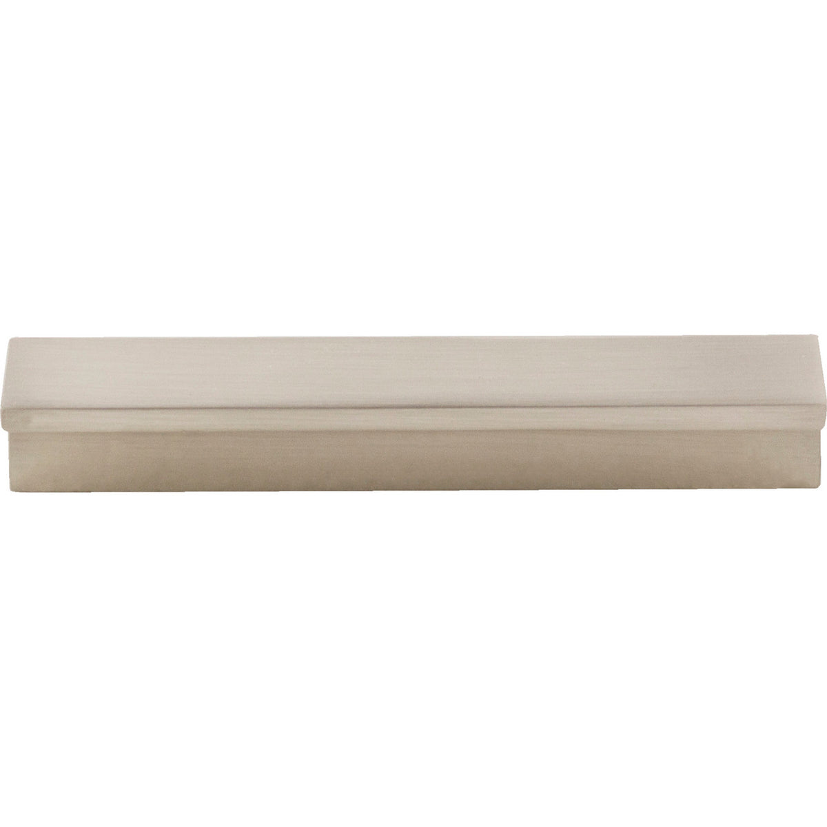 Top Knobs TK1041BSN: 3-3/4" cc Minetta Tab Cabinet Pull - Brushed Satin Nickel