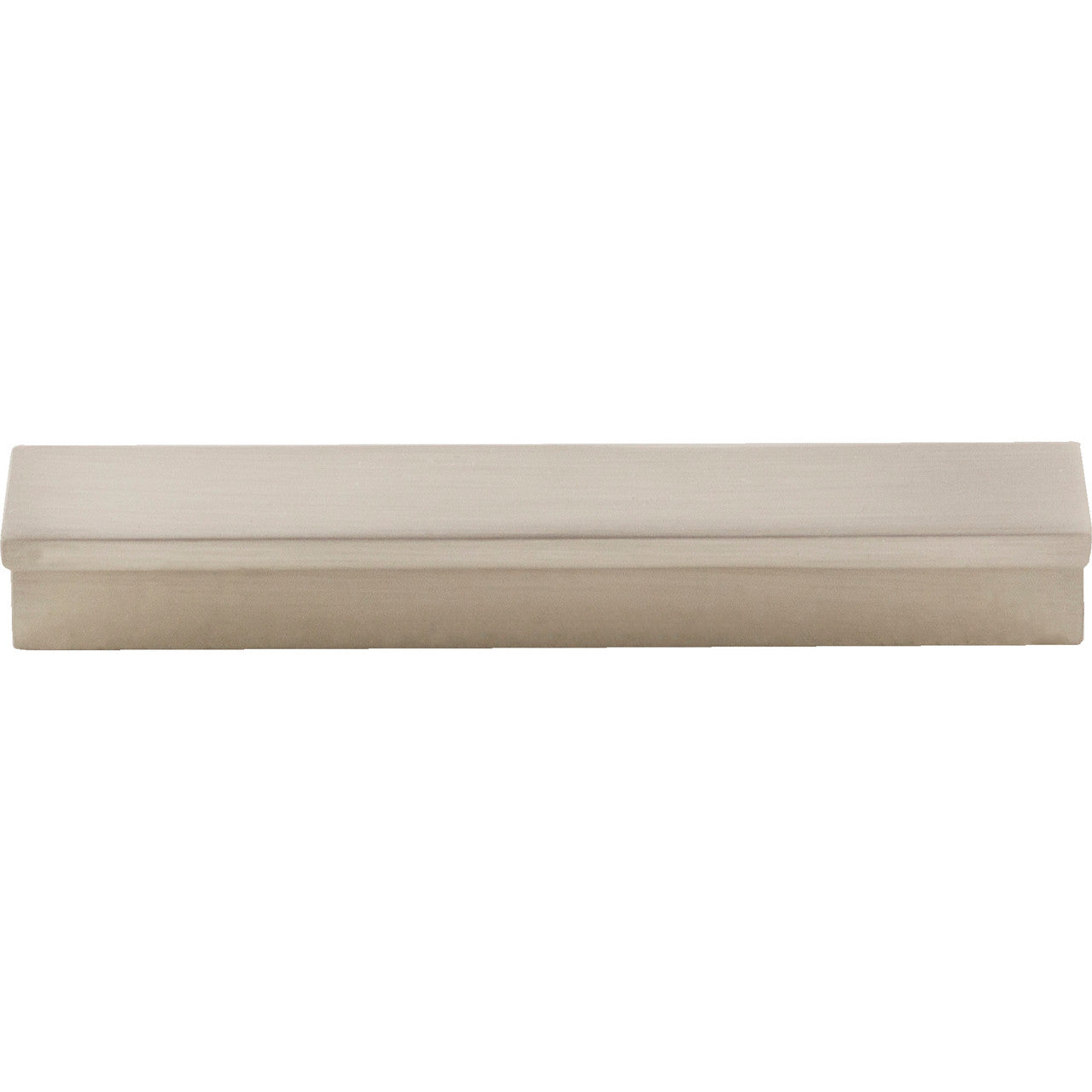 Top Knobs TK1041BSN: 3-3/4" cc Minetta Tab Cabinet Pull - Brushed Satin Nickel