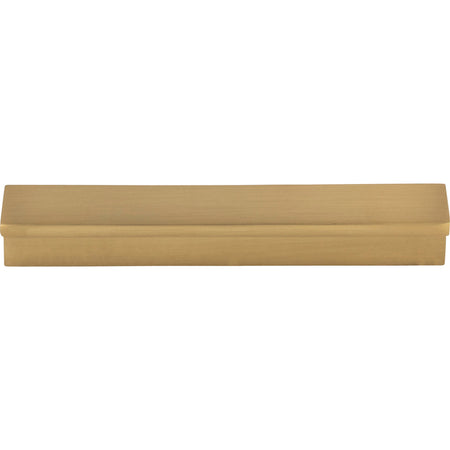 Top Knobs TK1041HB: 3-3/4" cc Minetta Tab Cabinet Pull - Honey Bronze