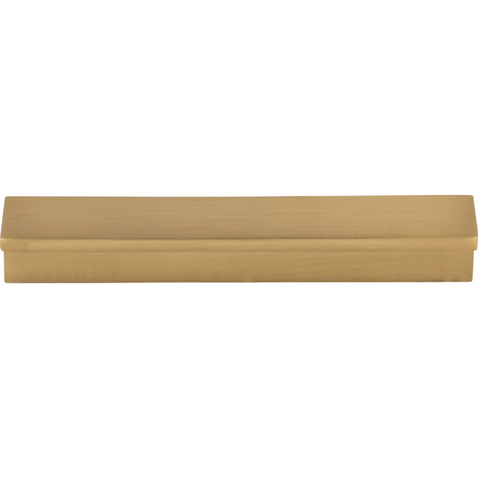 Top Knobs TK1041HB: 3-3/4" cc Minetta Tab Cabinet Pull - Honey Bronze