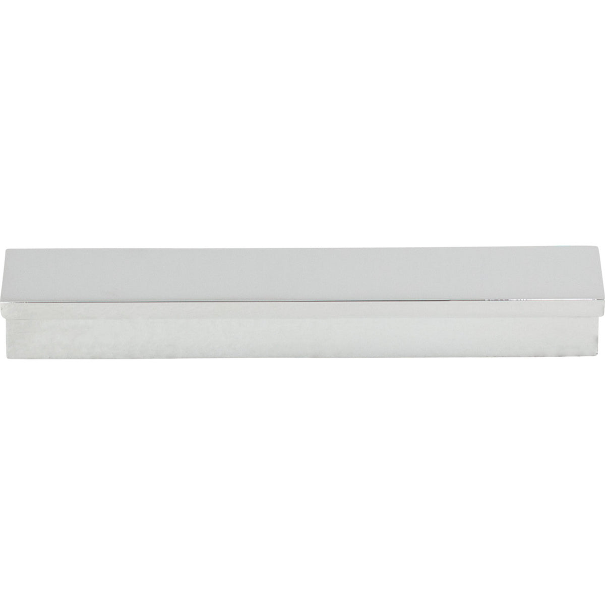 Top Knobs TK1041PC: 3-3/4" cc Minetta Tab Cabinet Pull - Polished Chrome