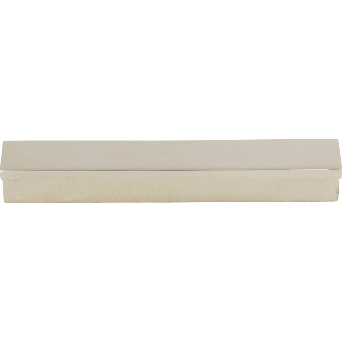 Top Knobs TK1041PN: 3-3/4" cc Minetta Tab Cabinet Pull - Polished Nickel