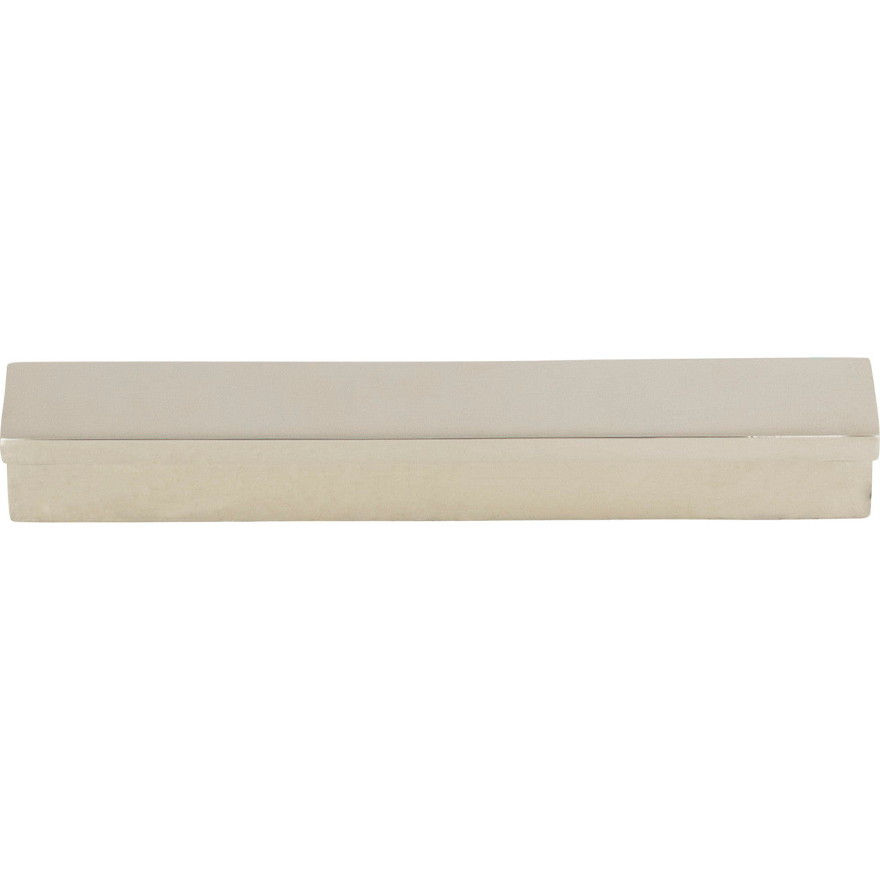 Top Knobs TK1041PN: 3-3/4" cc Minetta Tab Cabinet Pull - Polished Nickel