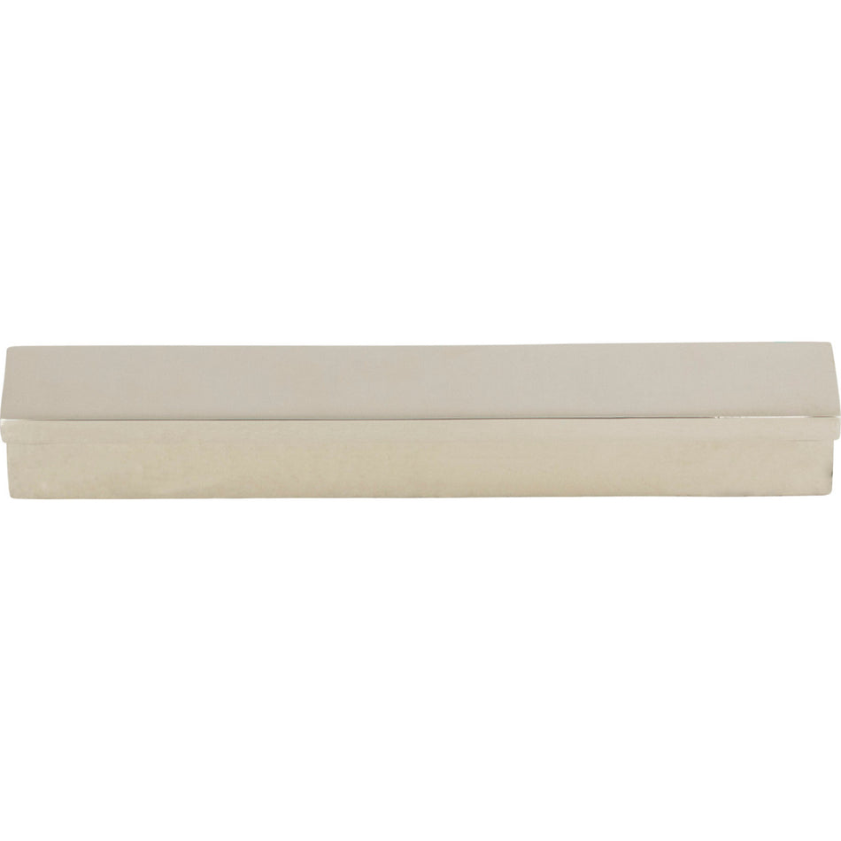 Top Knobs TK1041PN: 3-3/4" cc Minetta Tab Cabinet Pull - Polished Nickel