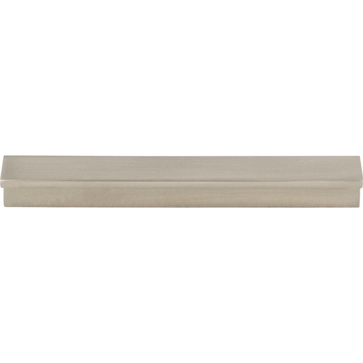 Top Knobs TK1042BSN: 5-1/16" cc Minetta Tab Cabinet Pull - Brushed Satin Nickel