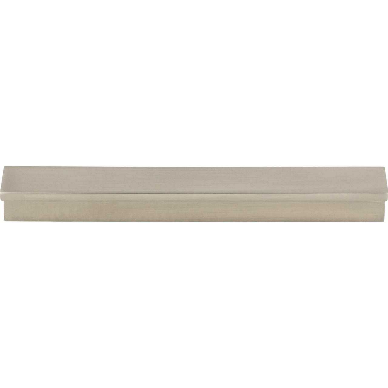 Top Knobs TK1042BSN: 5-1/16" cc Minetta Tab Cabinet Pull - Brushed Satin Nickel