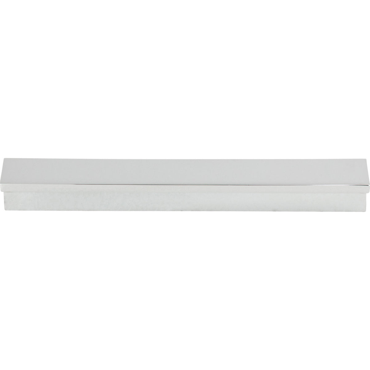 Top Knobs TK1042PC: 5-1/16" cc Minetta Tab Cabinet Pull - Polished Chrome