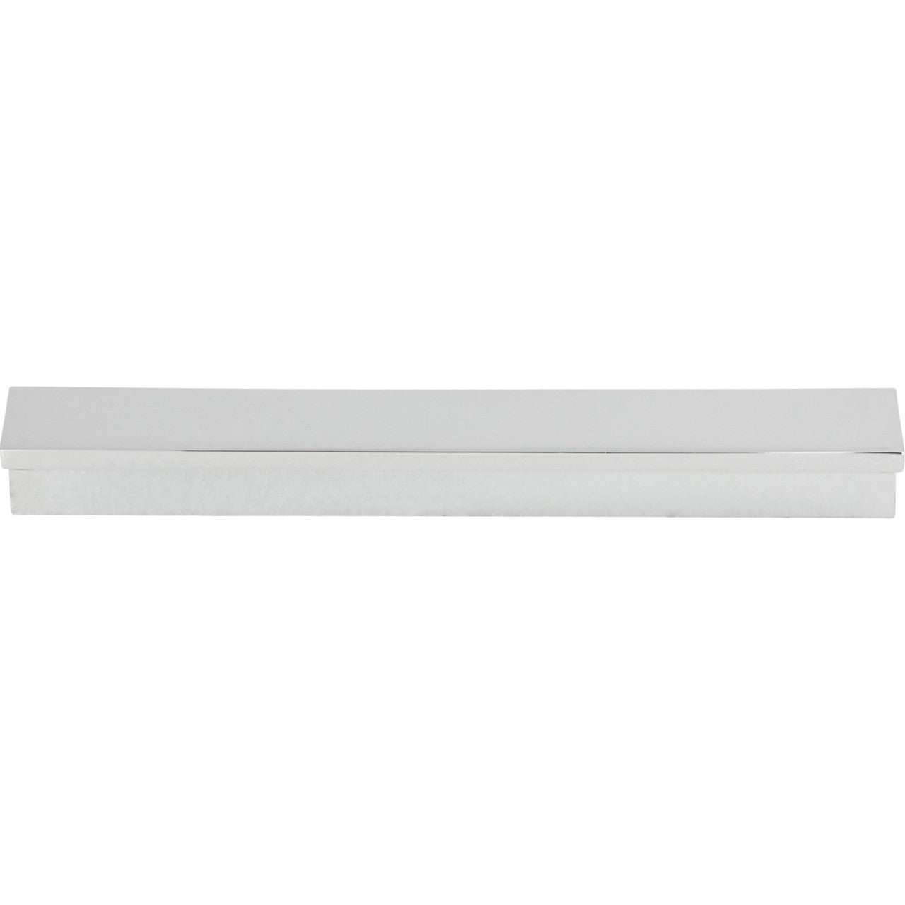 Top Knobs TK1042PC: 5-1/16" cc Minetta Tab Cabinet Pull - Polished Chrome