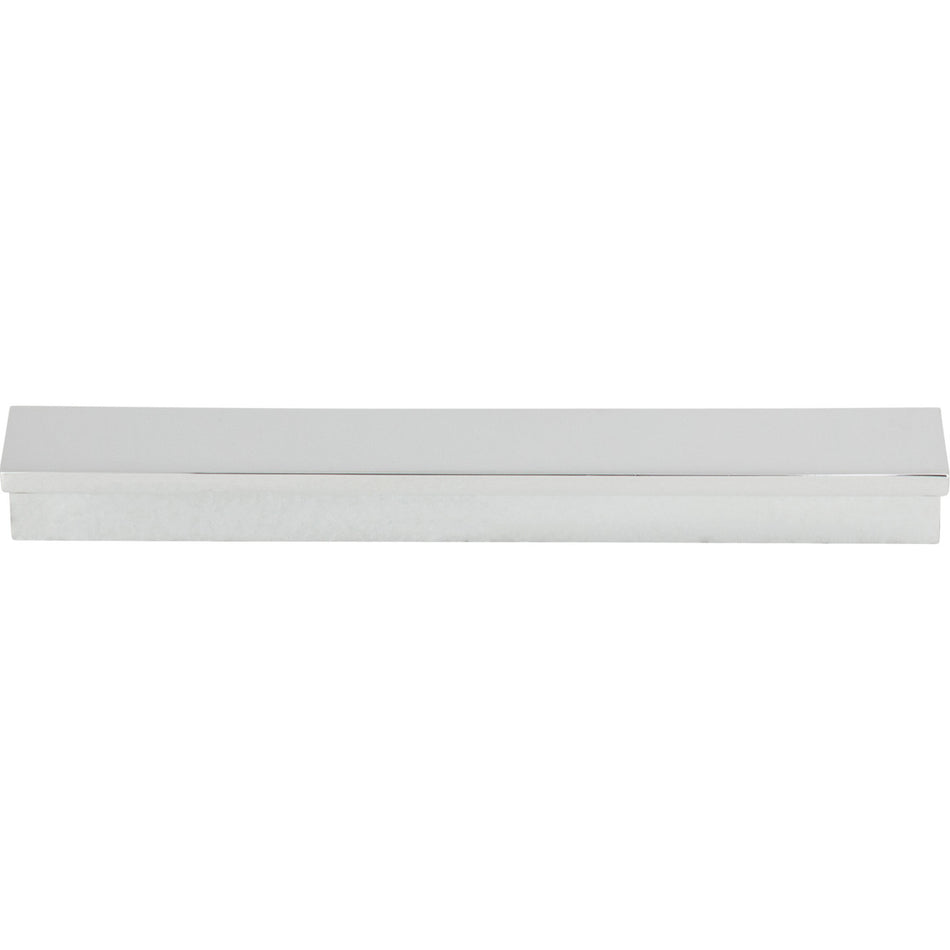 Top Knobs TK1042PC: 5-1/16" cc Minetta Tab Cabinet Pull - Polished Chrome