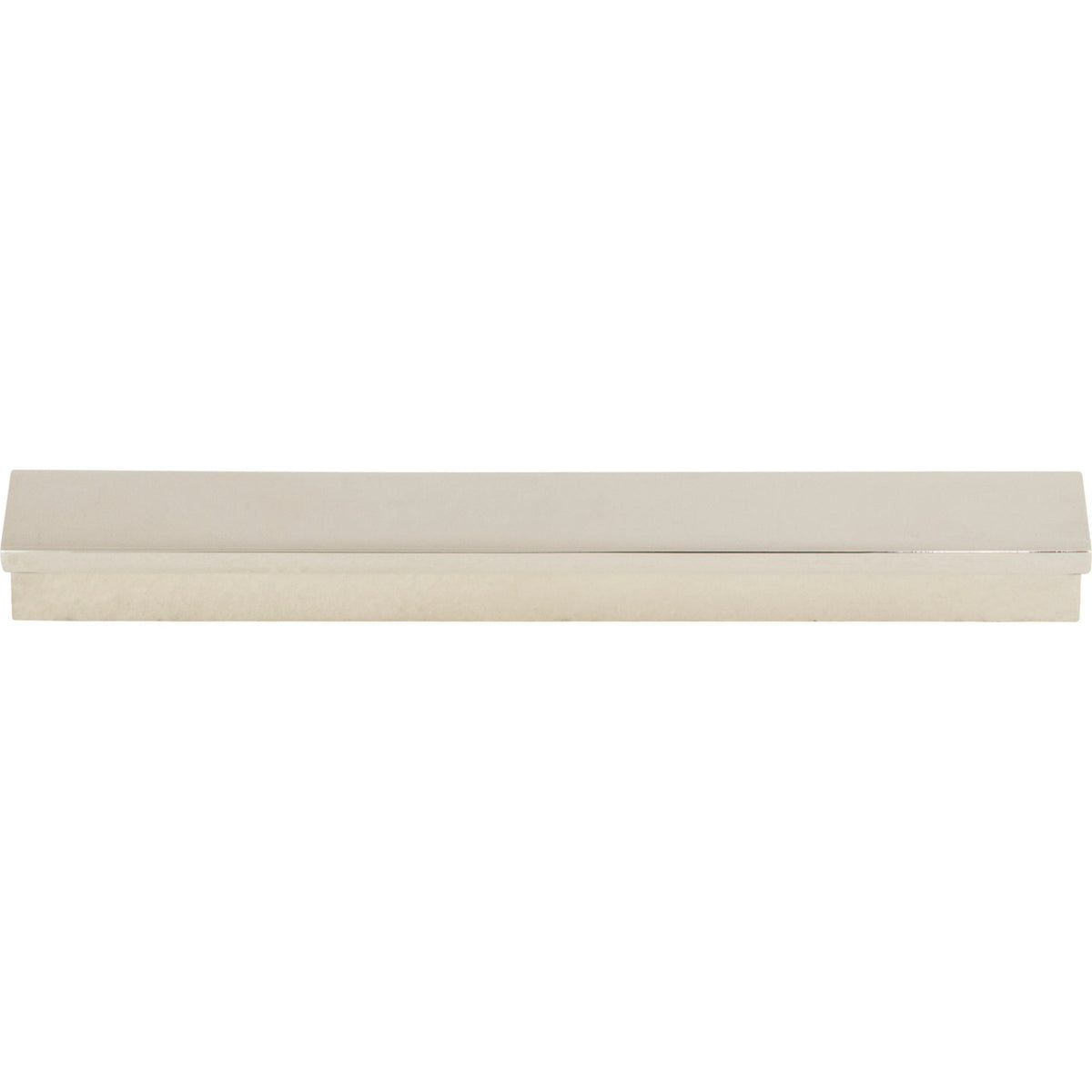 Top Knobs TK1042PN: 5-1/16" cc Minetta Tab Cabinet Pull - Polished Nickel