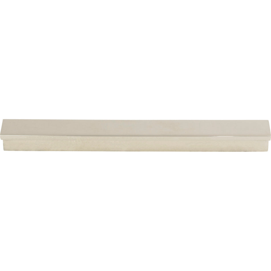 Top Knobs TK1043PN: 6-5/16" cc Minetta Tab Cabinet Pull - Polished Nickel