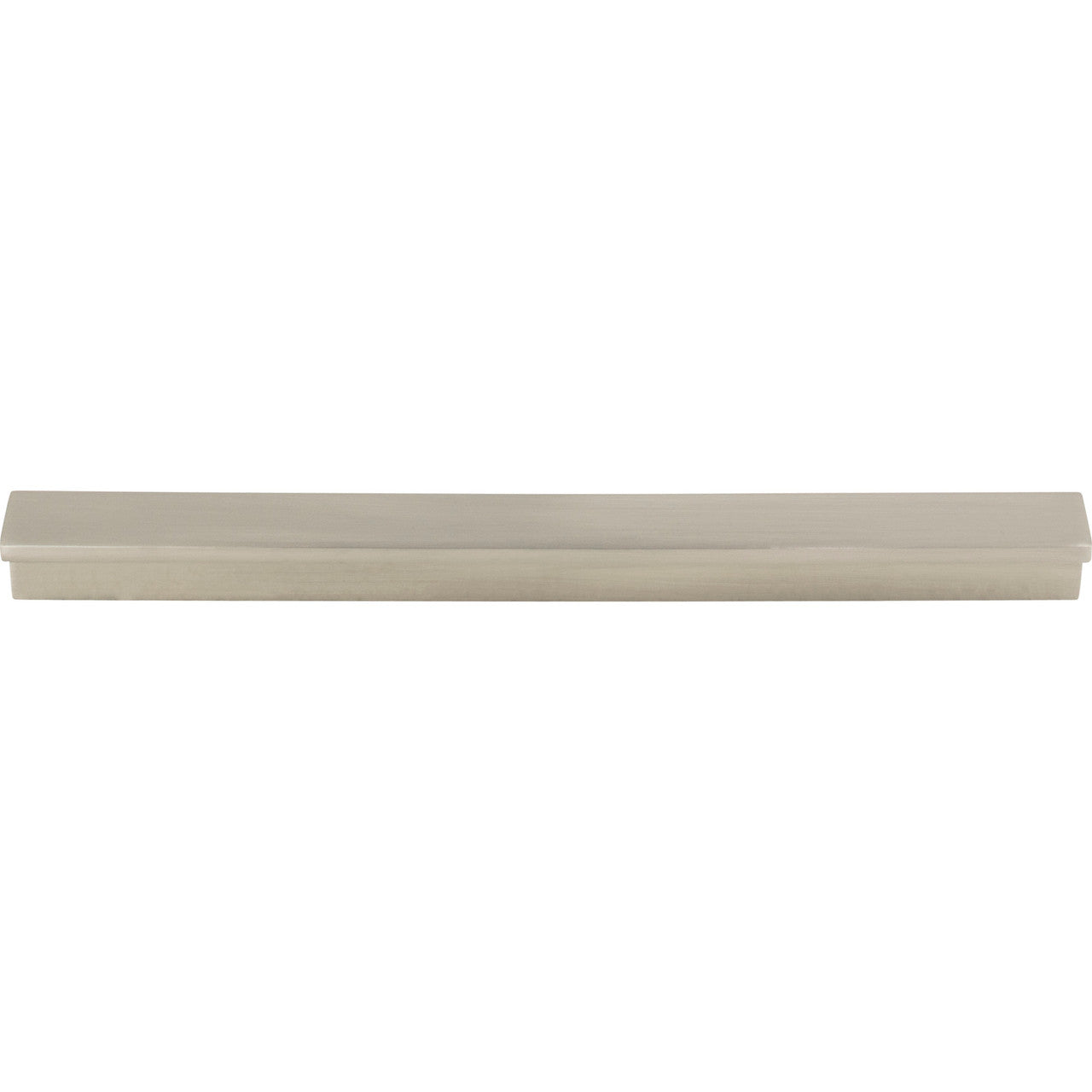 Top Knobs TK1044BSN: 7-9/16" cc Minetta Tab Cabinet Pull - Brushed Satin Nickel