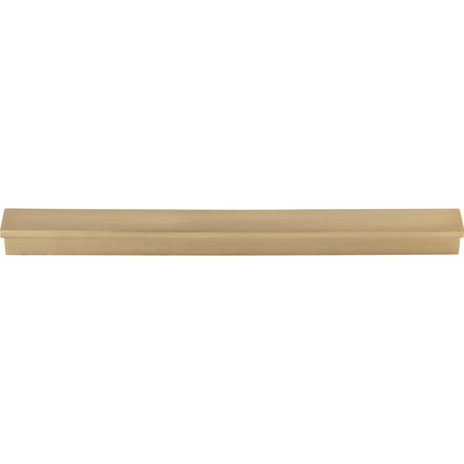 Top Knobs TK1044HB: 7-9/16" cc Minetta Tab Cabinet Pull - Honey Bronze