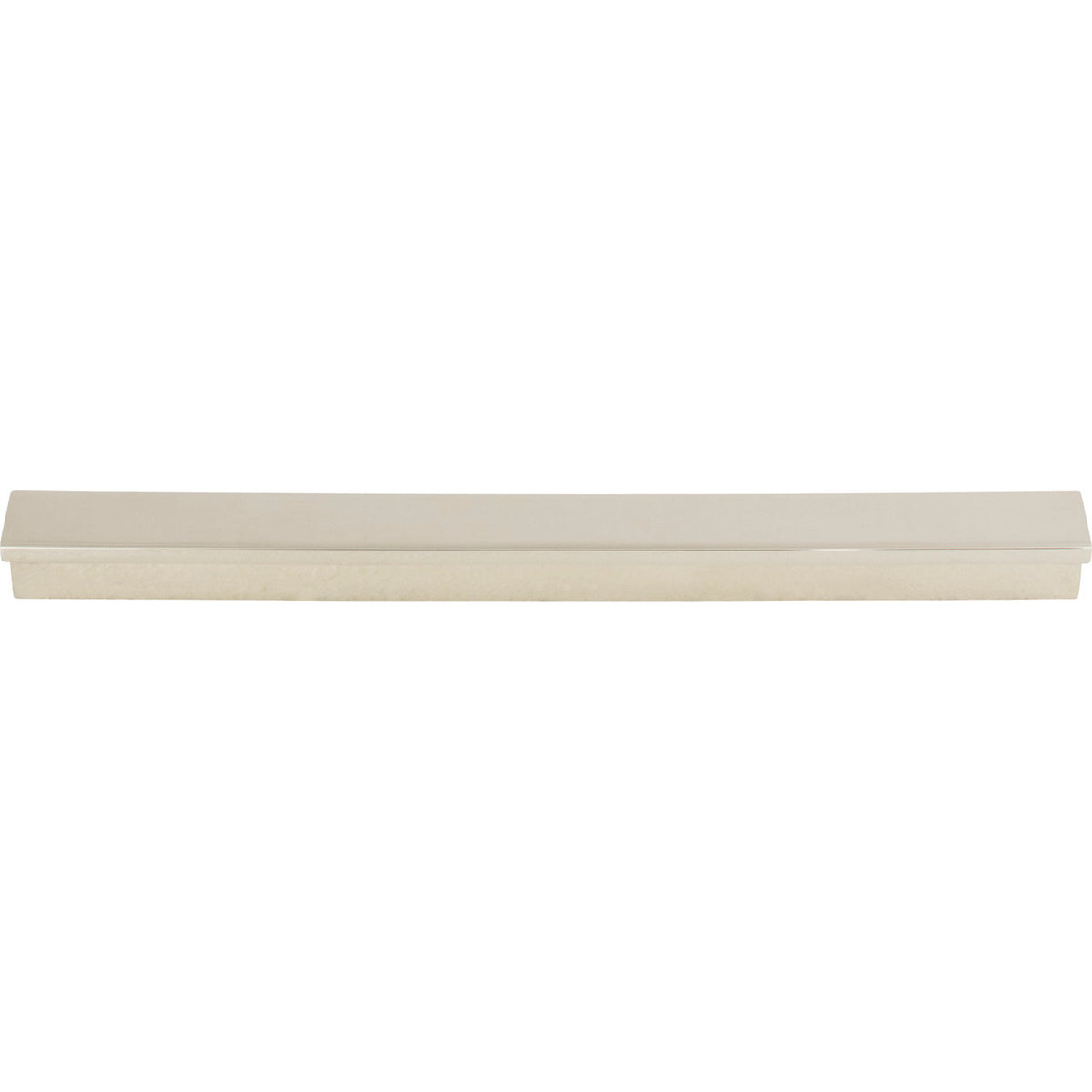 Top Knobs TK1044PN: 7-9/16" cc Minetta Tab Cabinet Pull - Polished Nickel