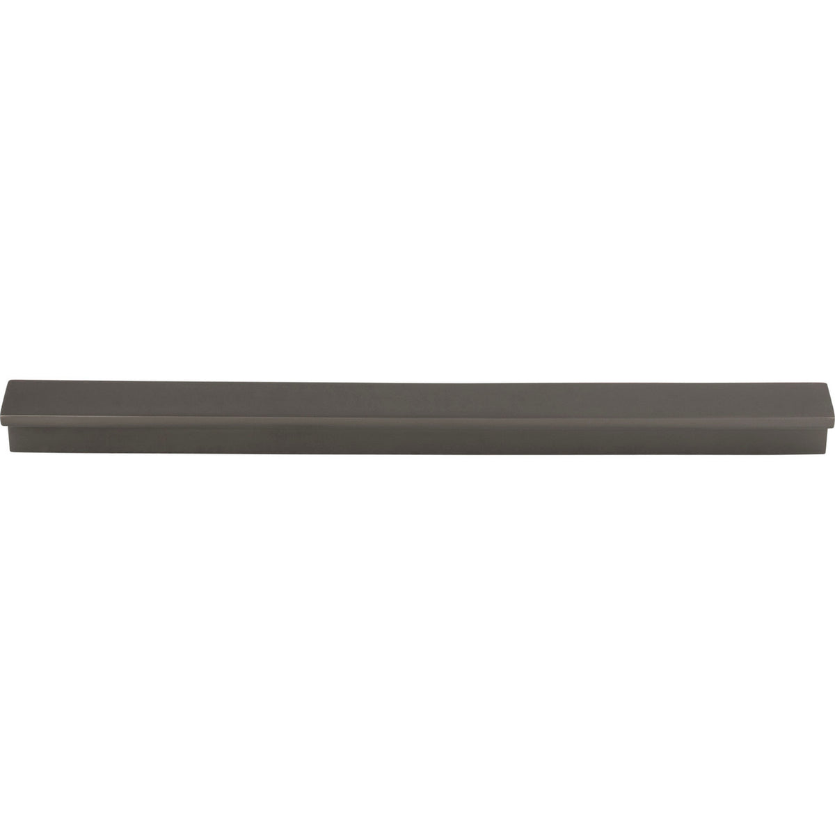 Top Knobs TK1045AG: 8-13/16" cc Minetta Tab Cabinet Pull - Ash Gray