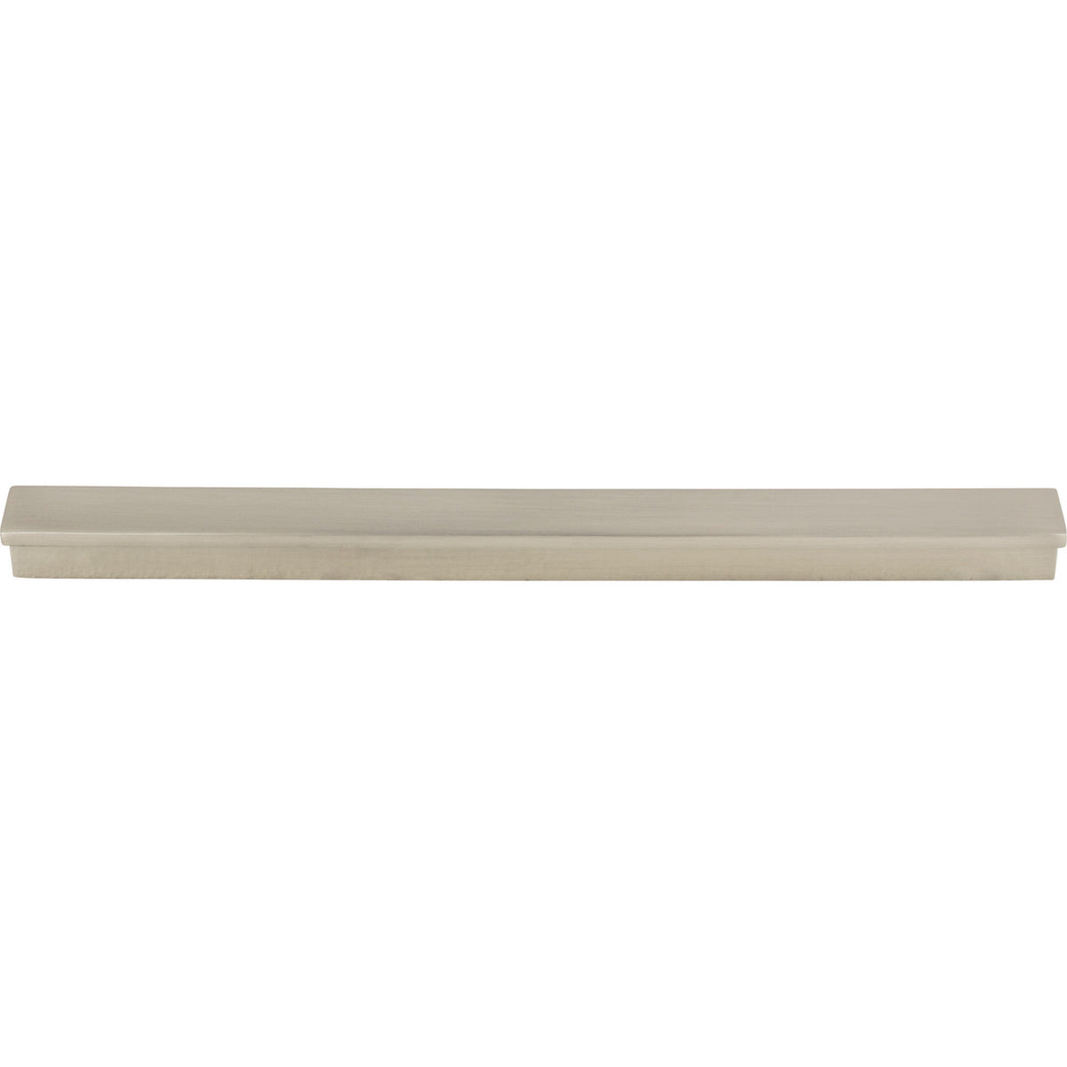 Top Knobs TK1045BSN: 8-13/16" cc Minetta Tab Cabinet Pull - Brushed Satin Nickel