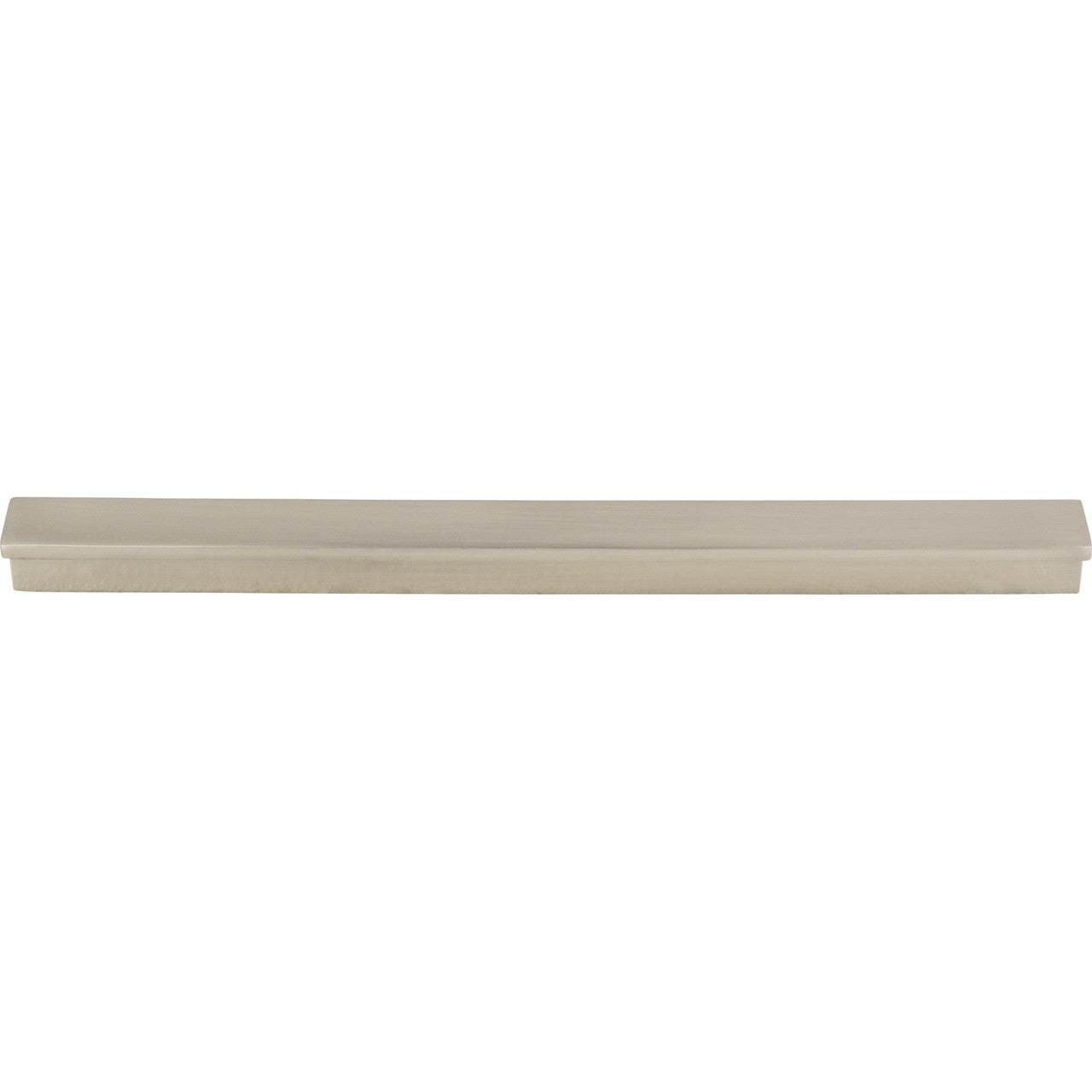 Top Knobs TK1045BSN: 8-13/16" cc Minetta Tab Cabinet Pull - Brushed Satin Nickel