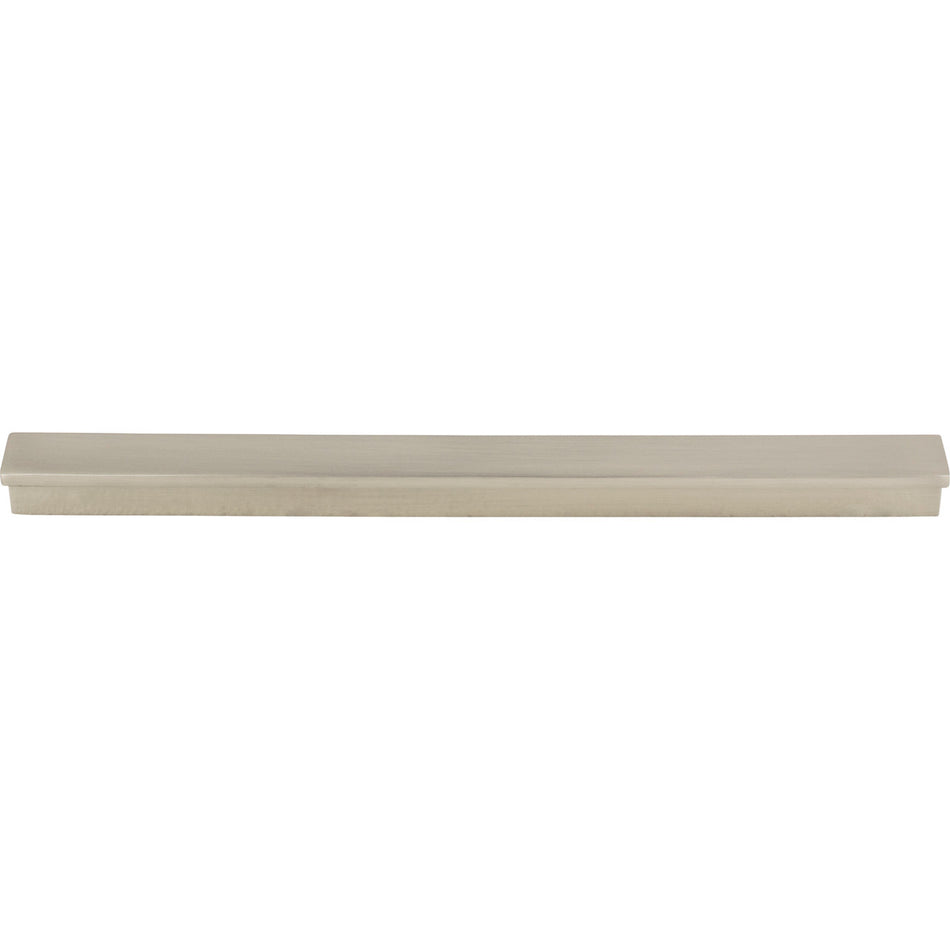 Top Knobs TK1045BSN: 8-13/16" cc Minetta Tab Cabinet Pull - Brushed Satin Nickel