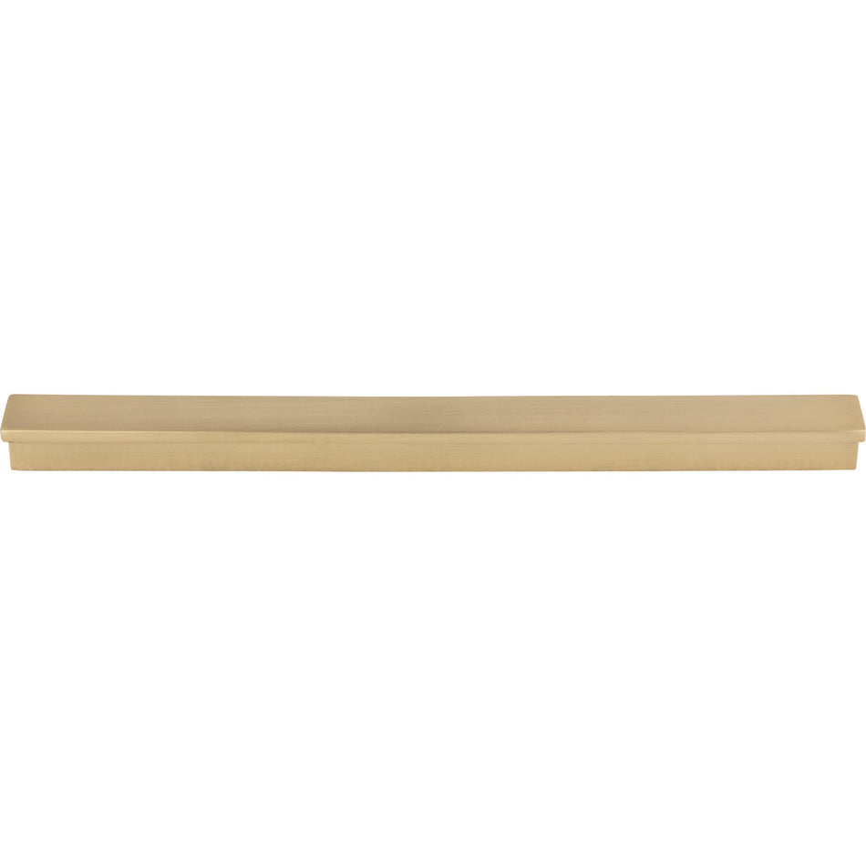 Top Knobs TK1045HB: 8-13/16" cc Minetta Tab Cabinet Pull - Honey Bronze