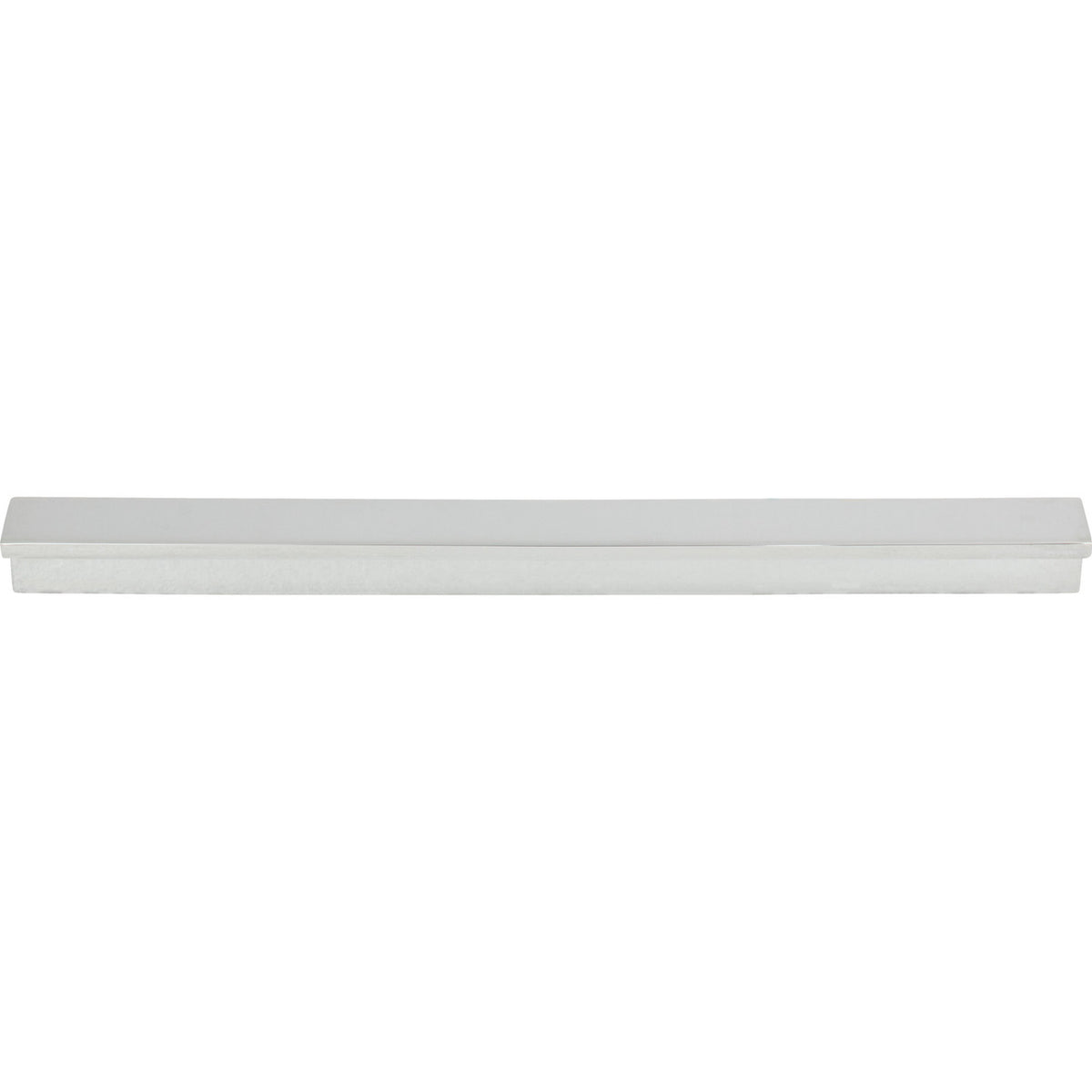 Top Knobs TK1045PC: 8-13/16" cc Minetta Tab Cabinet Pull - Polished Chrome