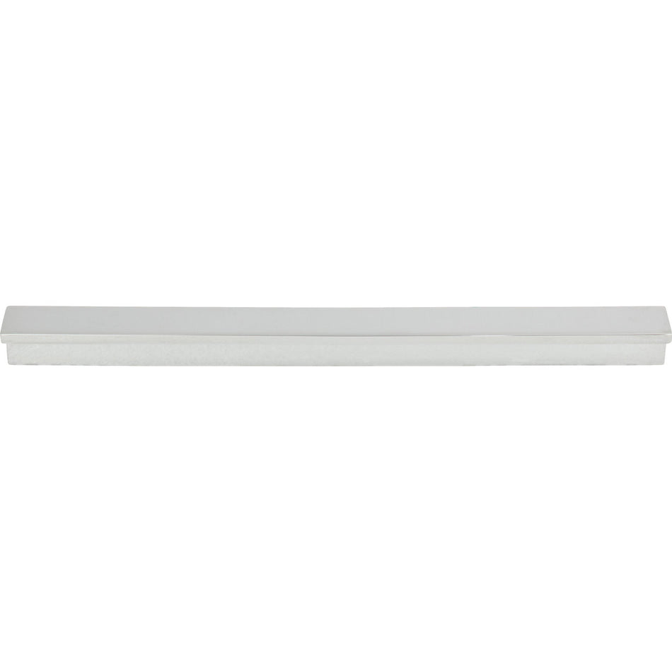 Top Knobs TK1045PC: 8-13/16" cc Minetta Tab Cabinet Pull - Polished Chrome