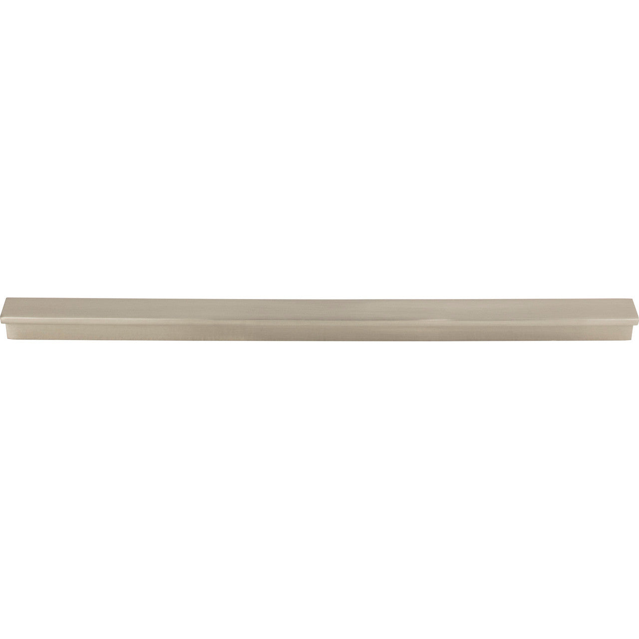 Top Knobs TK1046BSN: 12" cc Minetta Tab Cabinet Pull - Brushed Satin Nickel