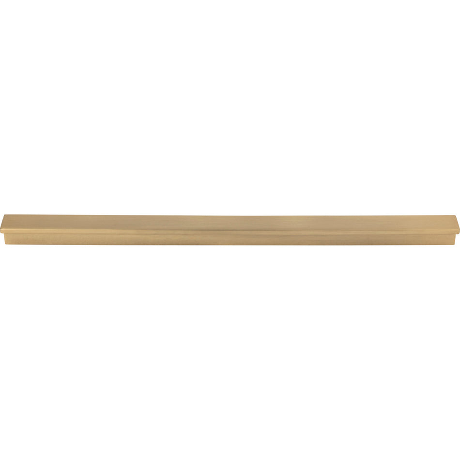 Top Knobs TK1046HB: 12" cc Minetta Tab Cabinet Pull - Honey Bronze