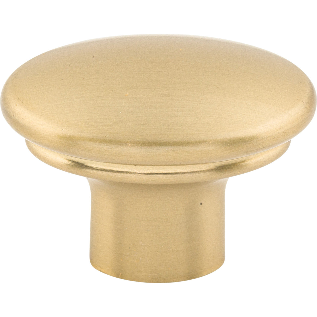 Top Knobs TK1050HB: 1-1/4" Barrow Round Cabinet Knob - Honey Bronze