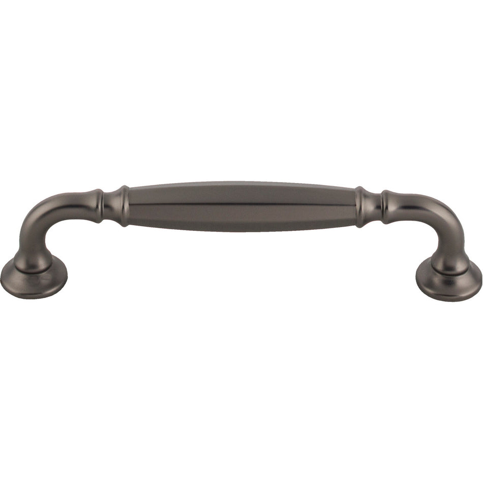 Top Knobs TK1052AG: 5-1/16" cc Barrow D-Handle Cabinet Pull - Ash Gray