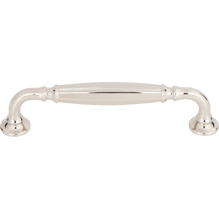 Top Knobs TK1052PN: 5-1/16" cc Barrow D-Handle Cabinet Pull - Polished Nickel
