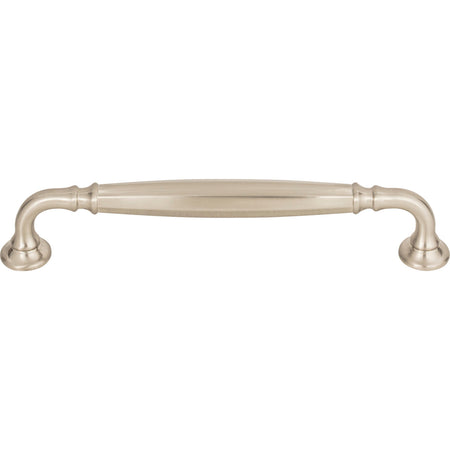 Top Knobs TK1053BSN: 6-5/16" cc Barrow D-Handle Cabinet Pull - Brushed Satin Nickel