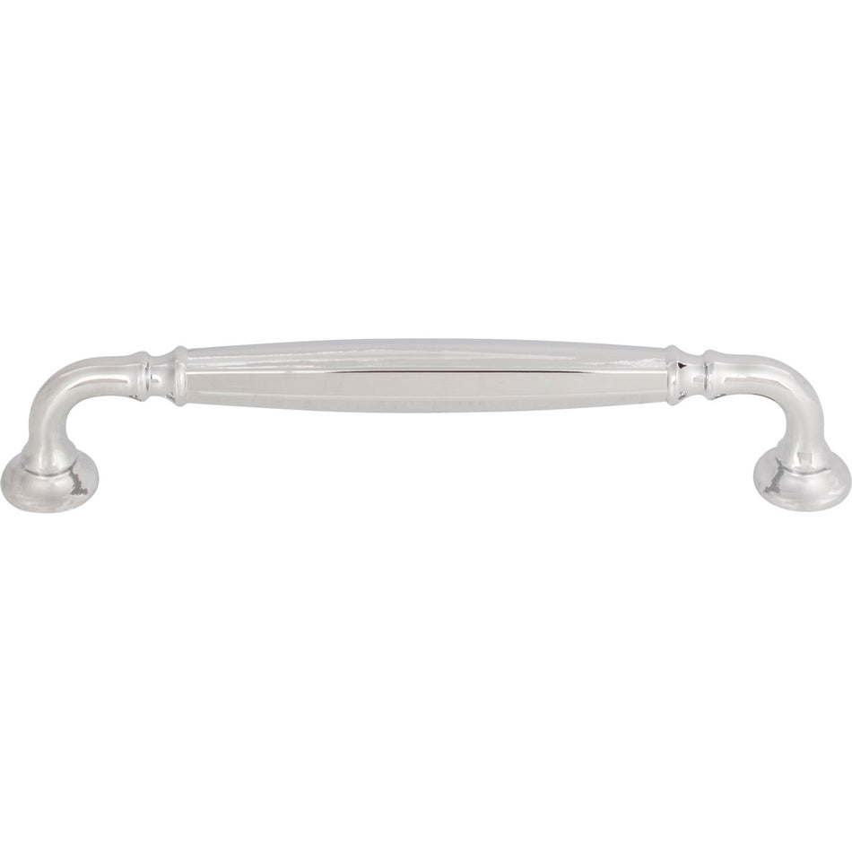 Top Knobs TK1053PC: 6-5/16" cc Barrow D-Handle Cabinet Pull - Polished Chrome