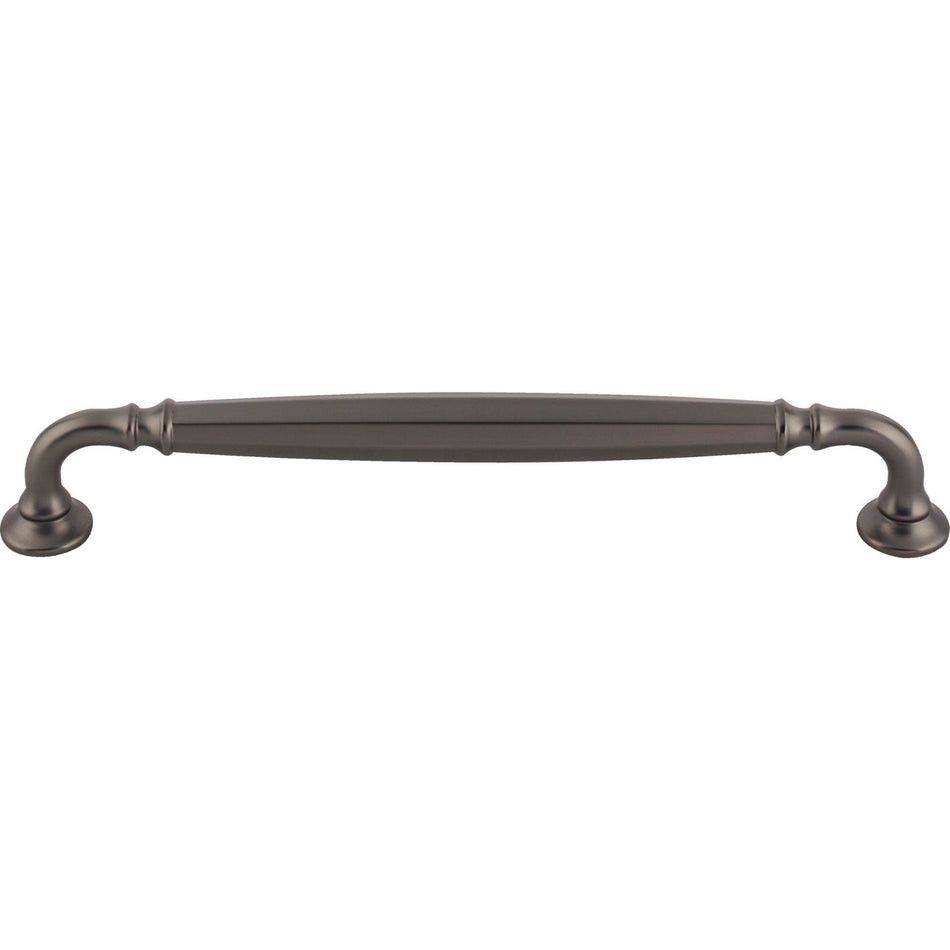 Top Knobs TK1054AG: 7-9/16" cc Barrow D-Handle Cabinet Pull - Ash Gray