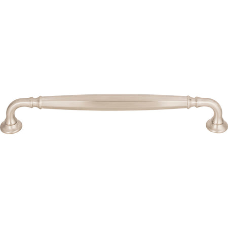 Top Knobs TK1054BSN: 7-9/16" cc Barrow D-Handle Cabinet Pull - Brushed Satin Nickel