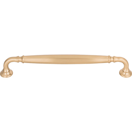Top Knobs TK1054HB: 7-9/16" cc Barrow D-Handle Cabinet Pull - Honey Bronze