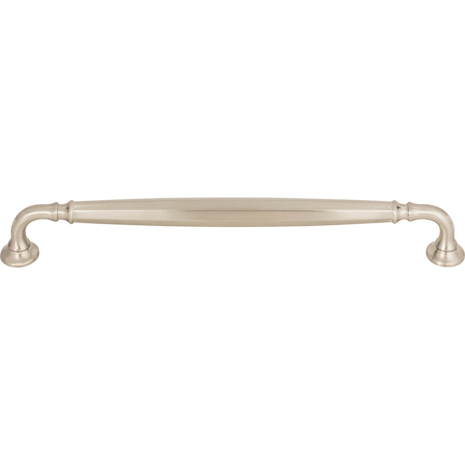 Top Knobs TK1055BSN: 8-13/16" cc Barrow D-Handle Cabinet Pull - Brushed Satin Nickel
