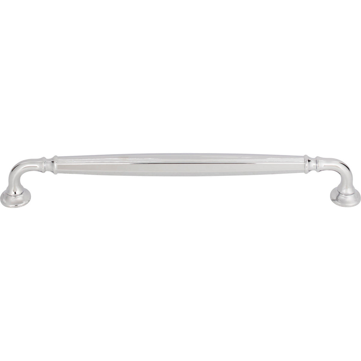 Top Knobs TK1055PC: 8-13/16" cc Barrow D-Handle Cabinet Pull - Polished Chrome
