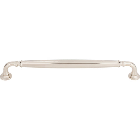 Top Knobs TK1055PN: 8-13/16" cc Barrow D-Handle Cabinet Pull - Polished Nickel