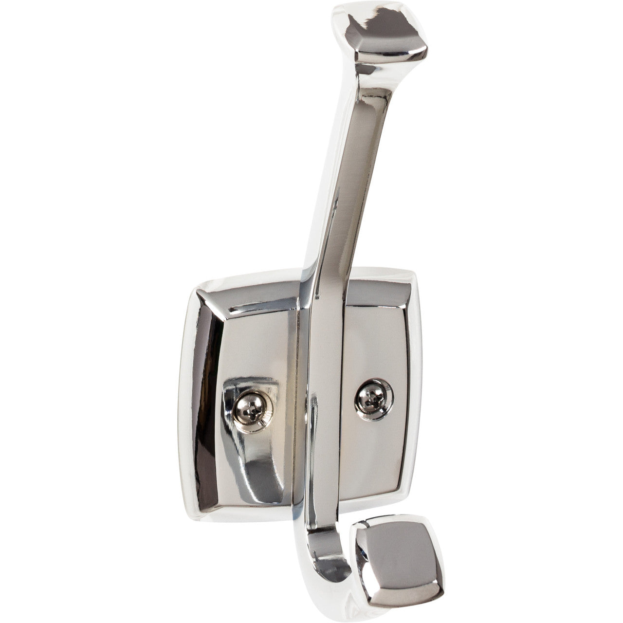 Top Knobs TK1060PC: Juliet Double Wall Hook - Polished Chrome
