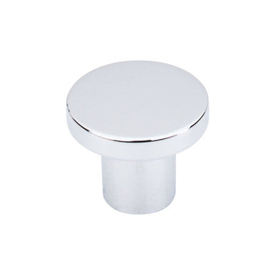 Top Knobs TK110PC: 1-3/8" Harmony Round Cabinet Knob - Polished Chrome