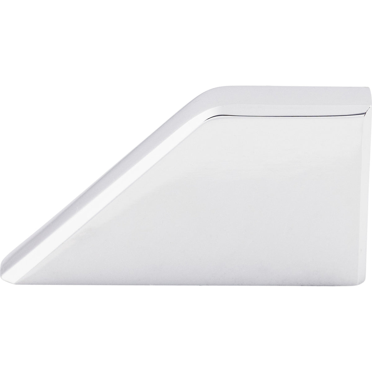 Top Knobs TK13PC: 1" cc Sanctuary Tapered Cabinet Knob - Polished Chrome