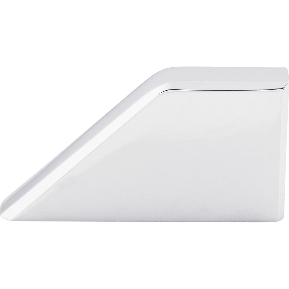 Top Knobs TK13PC: 1" cc Sanctuary Tapered Cabinet Knob - Polished Chrome