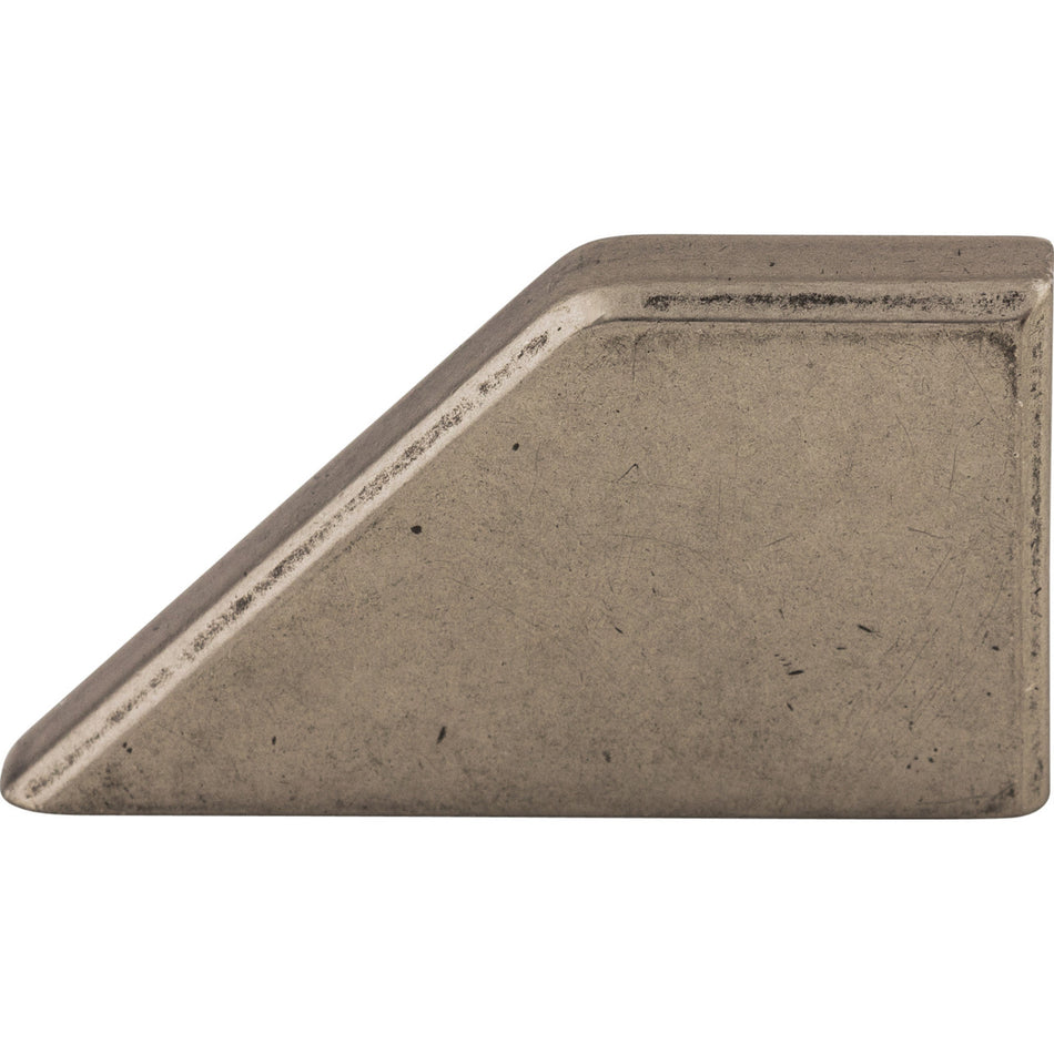 Top Knobs TK13PTA: 1" cc Sanctuary Tapered Cabinet Knob - Pewter Antique