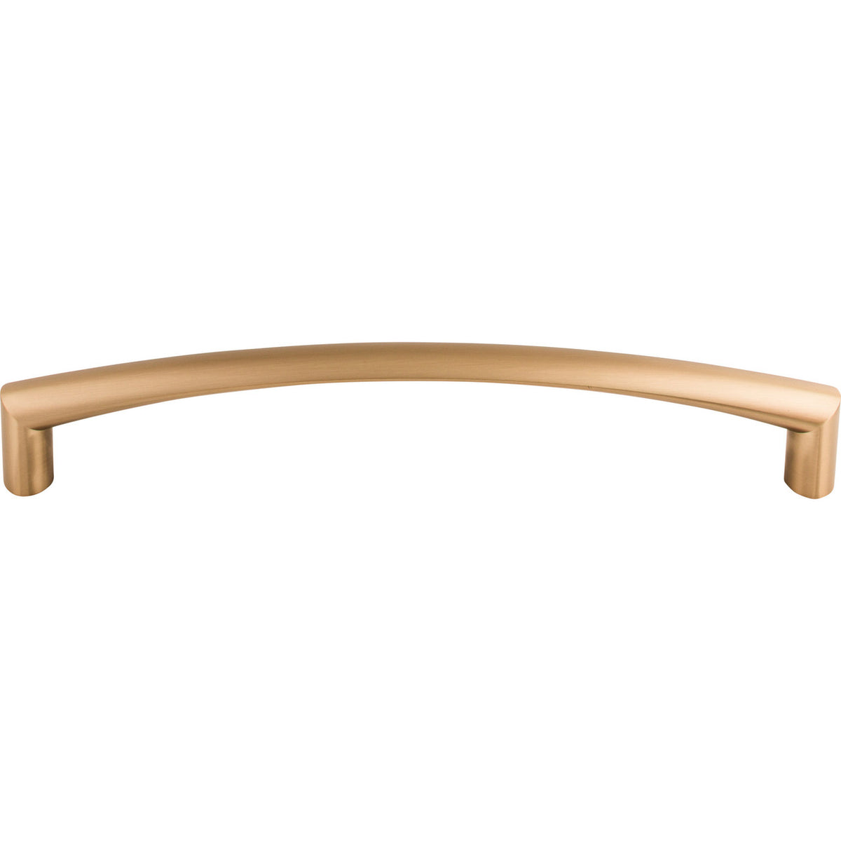 Top Knobs TK141BB: 12" cc Griggs Curved Bar Appliance Pull - Brushed Bronze