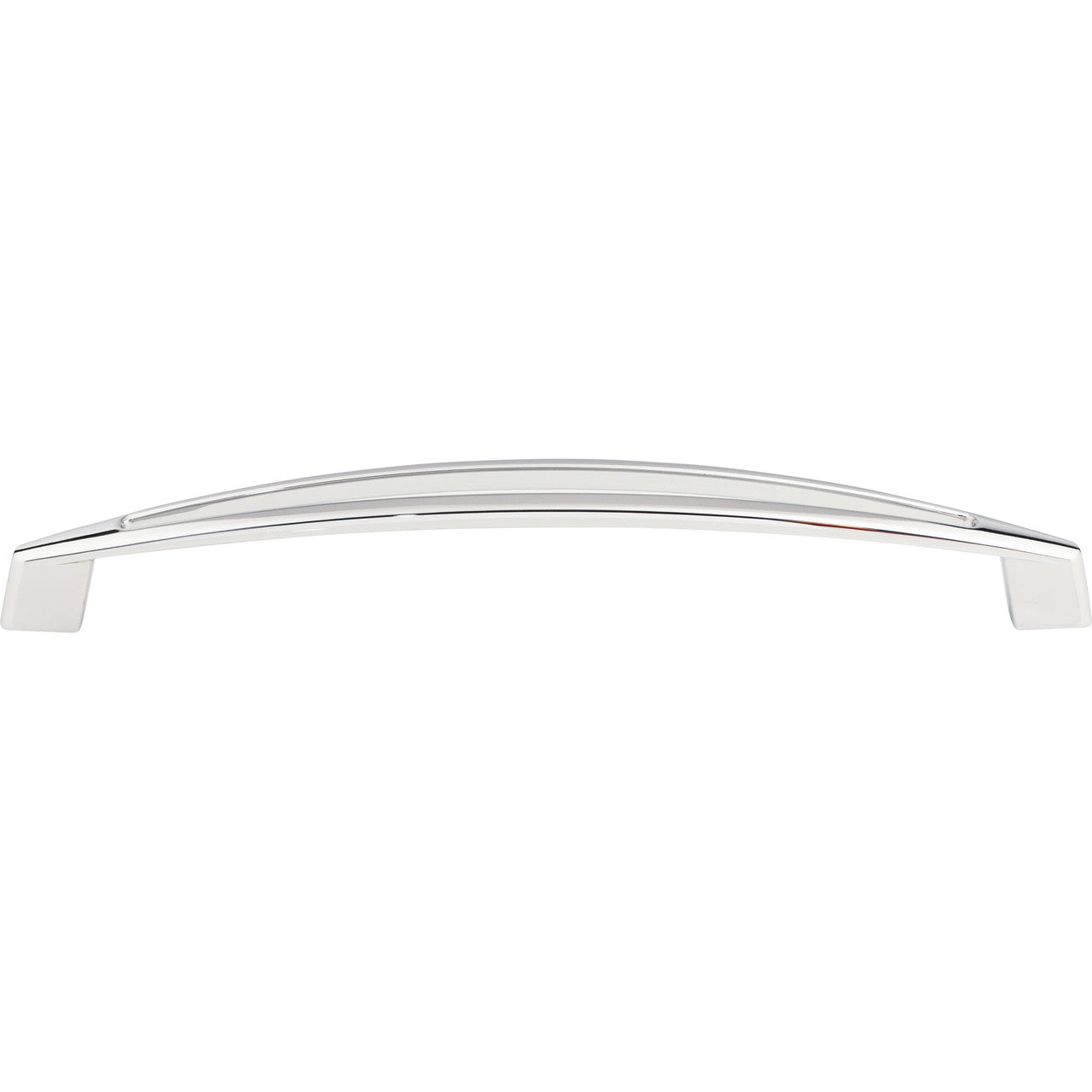 Top Knobs TK147PC: 12" cc Verona Arch Appliance Pull - Polished Chrome