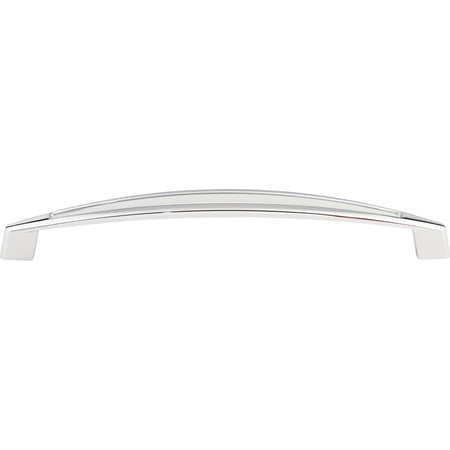 Top Knobs TK147PC: 12" cc Verona Arch Appliance Pull - Polished Chrome