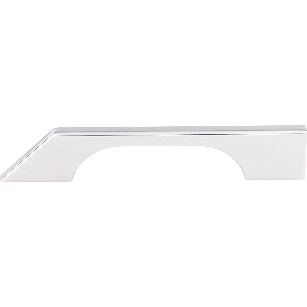 Top Knobs TK14PC: 5" cc Sanctuary Tapered Bar Cabinet Pull - Polished Chrome