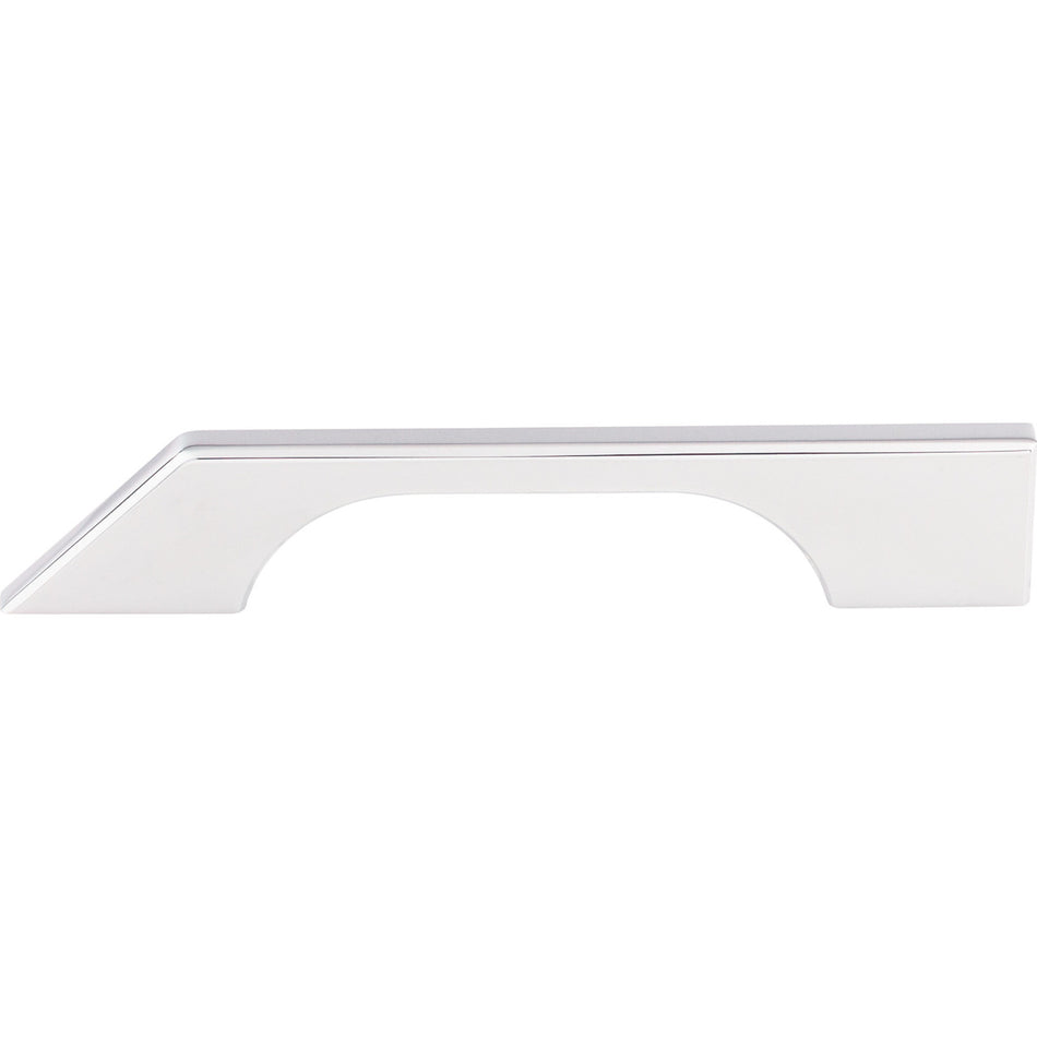 Top Knobs TK14PC: 5" cc Sanctuary Tapered Bar Cabinet Pull - Polished Chrome